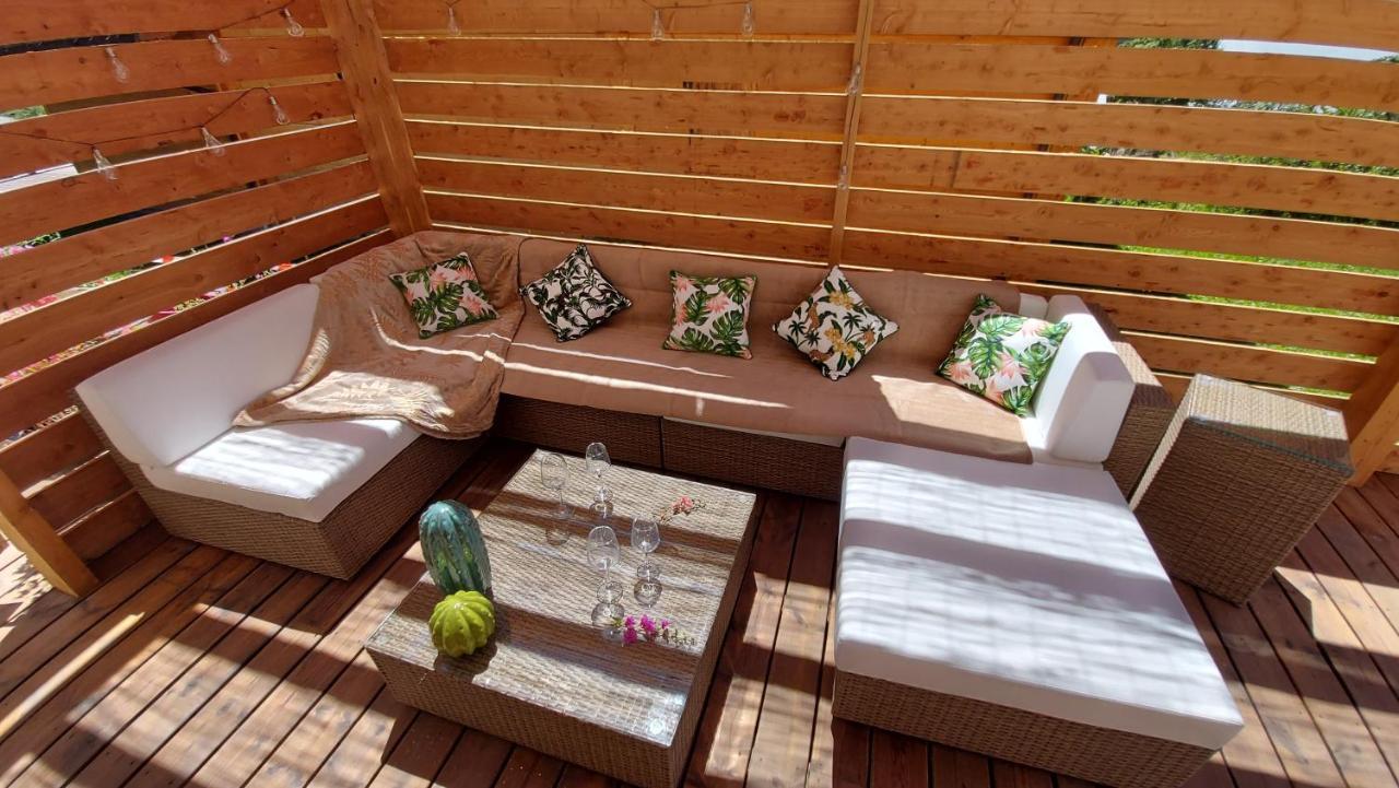 Chalet Serre Cambeou Piscine&Spa Saint-Chaffrey Exterior photo