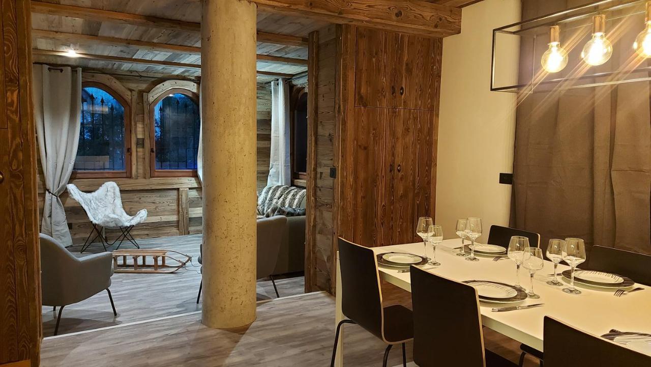 Chalet Serre Cambeou Piscine&Spa Saint-Chaffrey Exterior photo